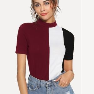 Mock neck size small shirt